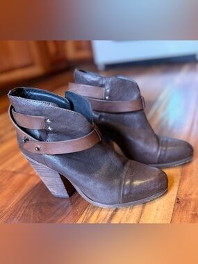 Rag & Bone Harrow Boot brown leather Size: 38